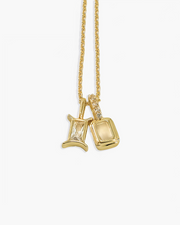 Gemini Moonstone Zodiac Energy Necklace